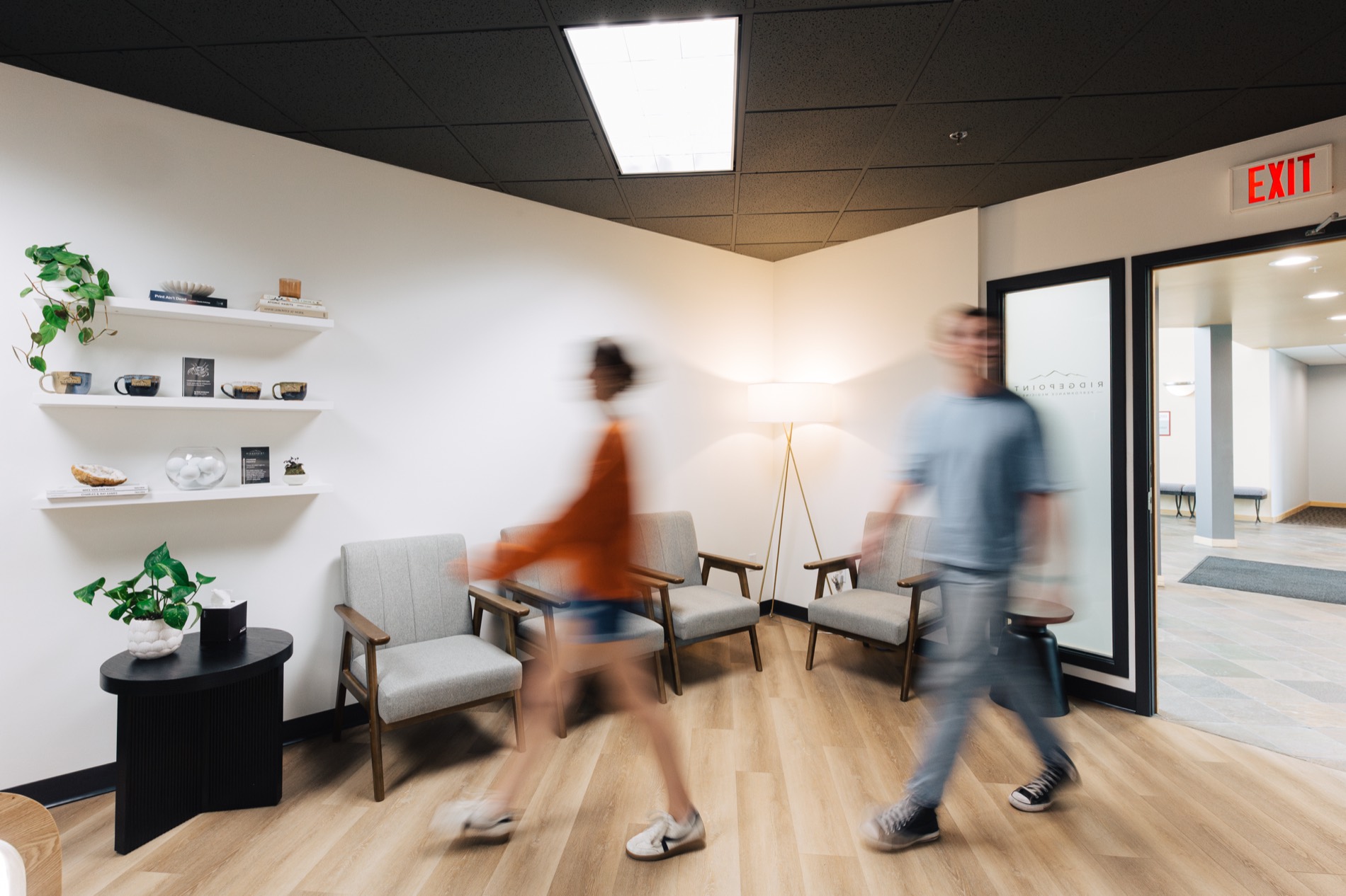 Patients moving through the RidgePoint clinic in Spokane