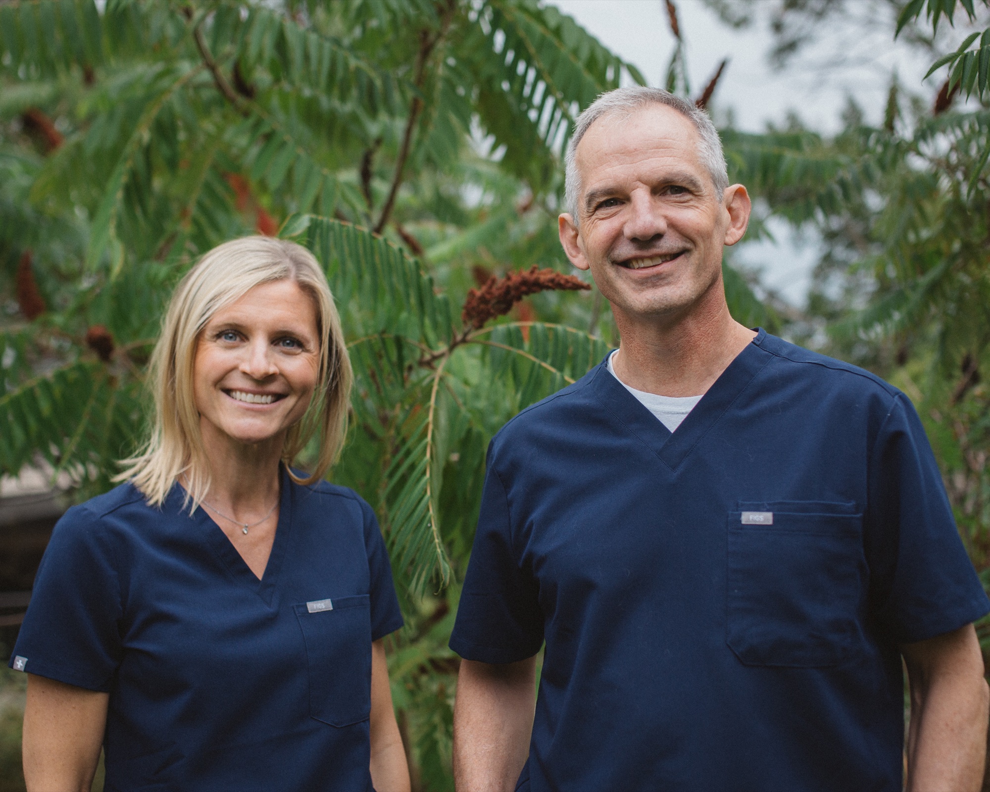 Dr. Eric Anderson and Marissa Breeze, RN